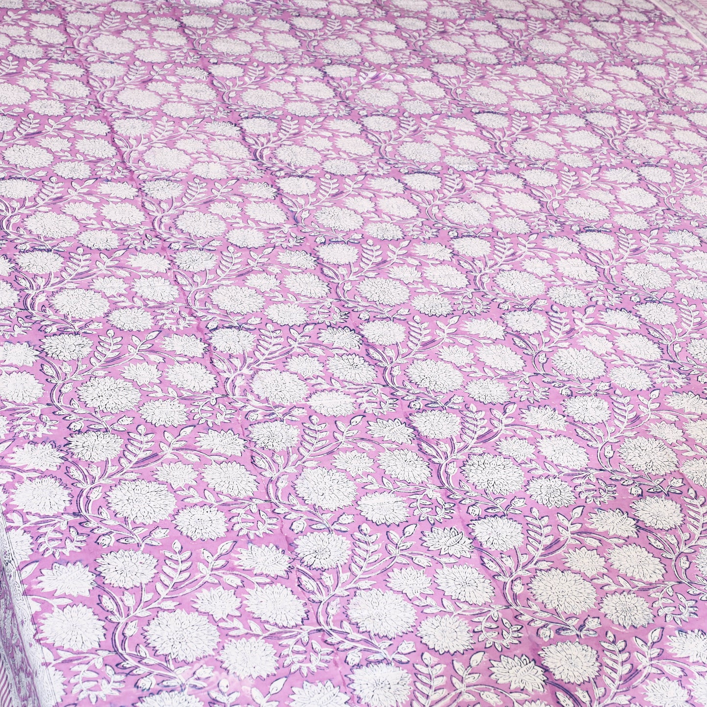 Sanganeri Single Bed Cover