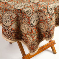 kalamkari block printed table cover