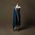 Dharwad Mercerised Cotton 3pc Unstitched Dress Material Suit Set with Woven Border 31
