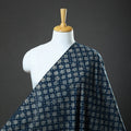  Blue Bindaas Natural Dyed Cotton Block Print Fabric
