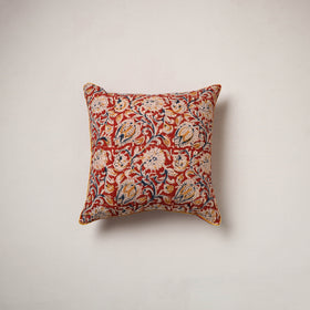 Kalamkari Print Cushion Cover (16 x 16 in) 17
