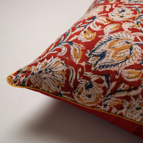 Kalamkari Print Cushion Cover (16 x 16 in) 17