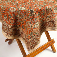 kalamkari block printed table cover