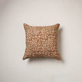 Kalamkari Print Cushion Cover (16 x 16 in) 18