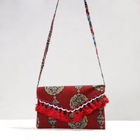 ajrakh sling bag