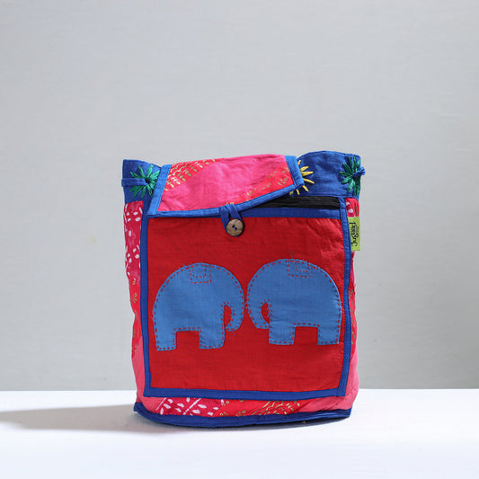 Jugaad Patchwork Handmade Pithu Bag 99