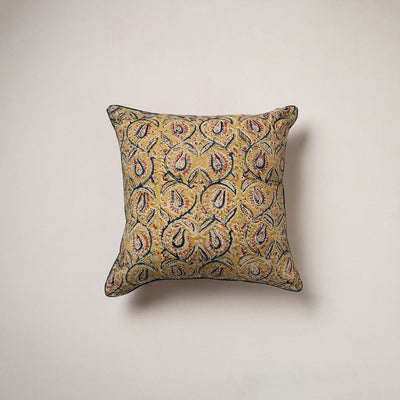 Kalamkari Print Cushion Cover (16 x 16 in) 21