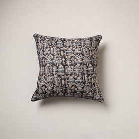 Kalamkari Print Cushion Cover (16 x 16 in) 22