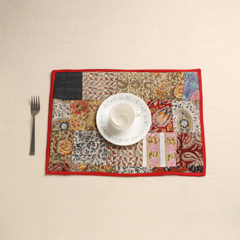 Handcrafted Cotton Patchwork Table Mat 02