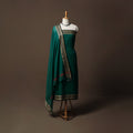 Dharwad Mercerised Cotton 3pc Unstitched Dress Material Suit Set with Woven Border 34