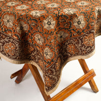 kalamkari block printed table cover