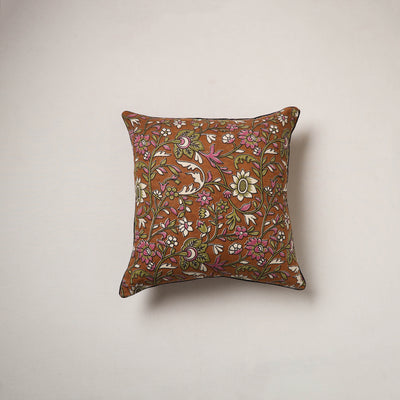 Kalamkari Print Cushion Cover (16 x 16 in) 24