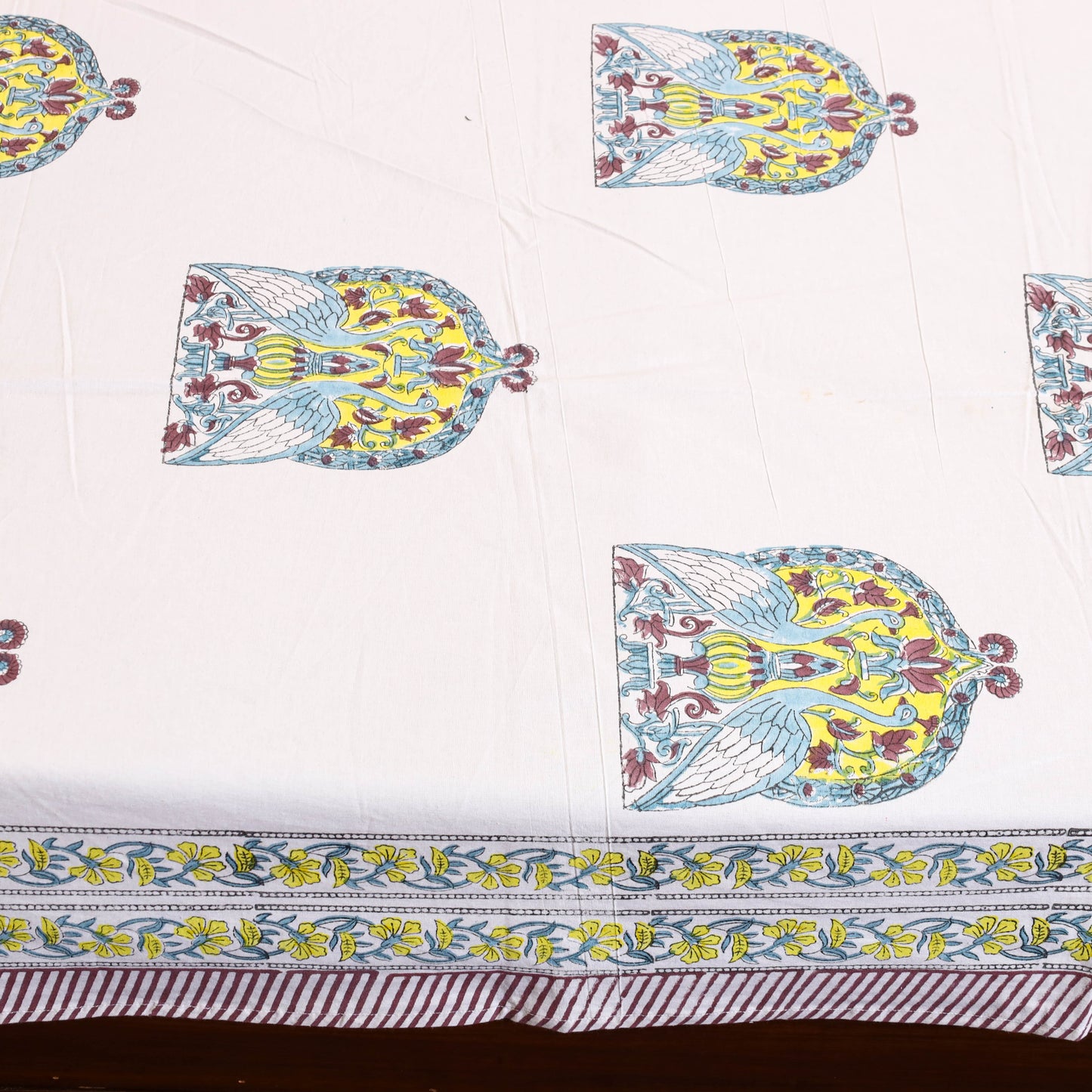 Sanganeri Single Bed Cover