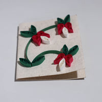 Intricate Flower Art Handmade Paper Greeting Card 50