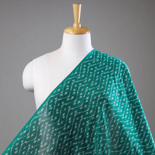 Pochampally Ikat Weave Handloom Mercerised Cotton Fabric 06