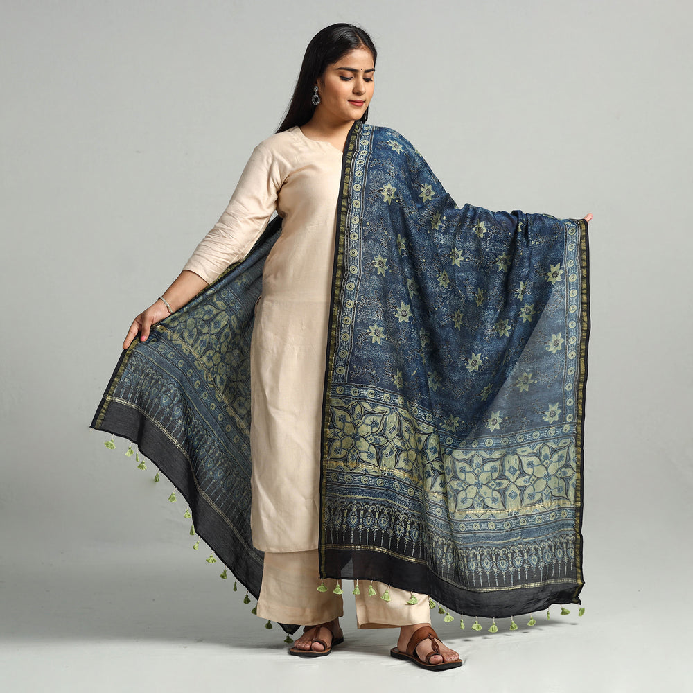 Ajrakh Dupatta