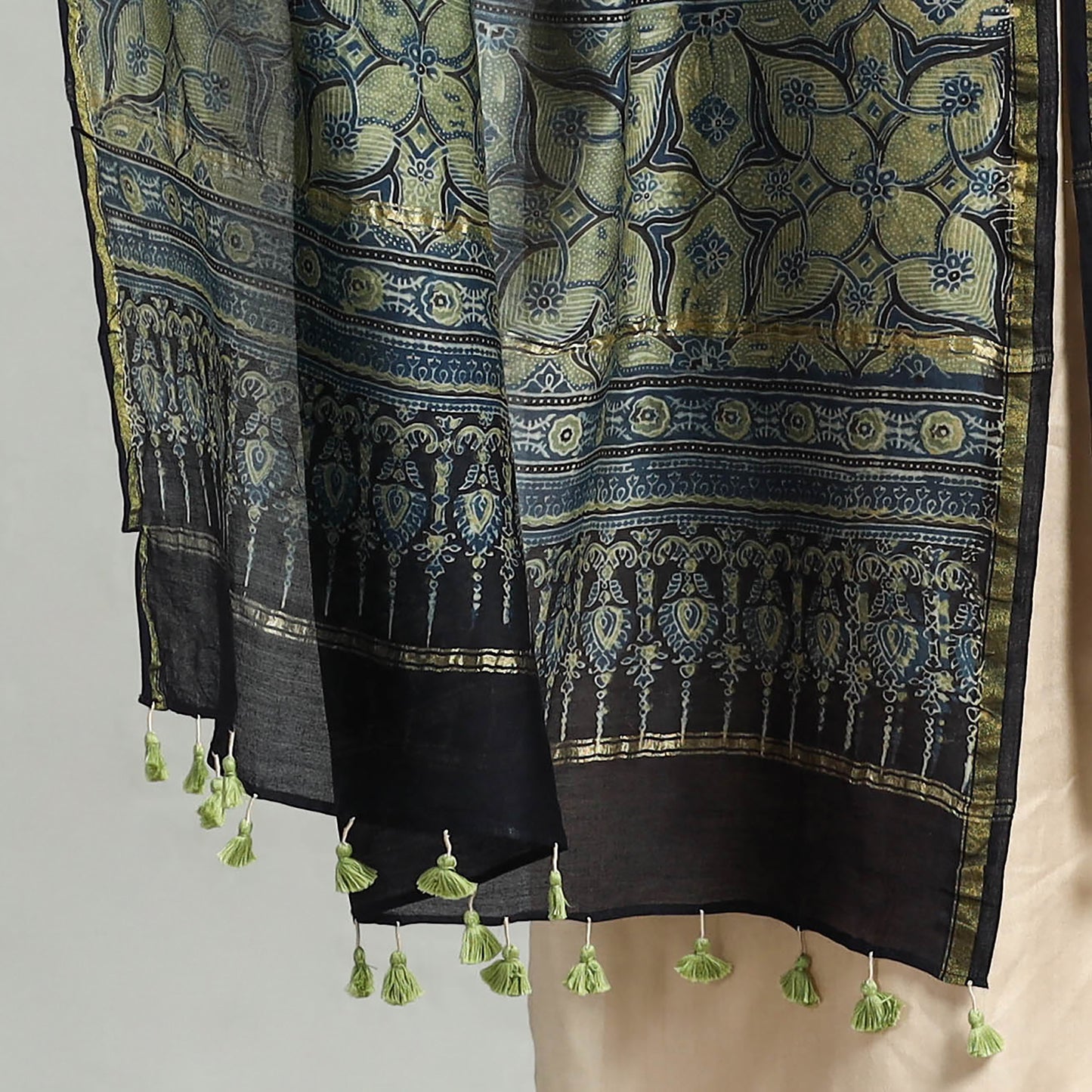 Ajrakh Dupatta