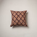 Kalamkari Print Cushion Cover (16 x 16 in) 26