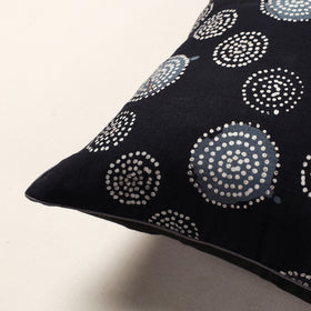  Black Hand Batik Printed Cotton Cushion Cover