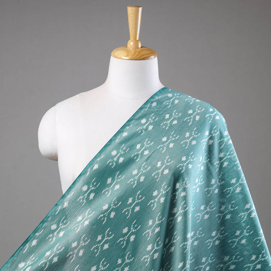 Pochampally Ikat Weave Handloom Mercerised Cotton Fabric 11
