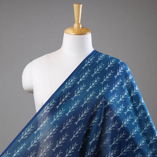 Pochampally Ikat Weave Handloom Mercerised Cotton Fabric 14