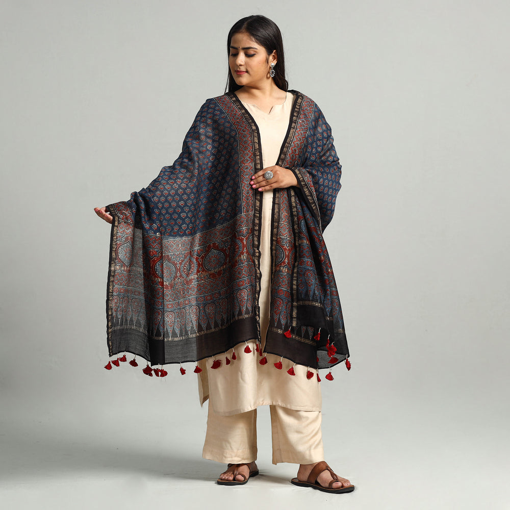 Ajrakh Dupatta