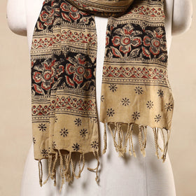 Kalamkari Print Handloom Cotton Mangalagiri Stole