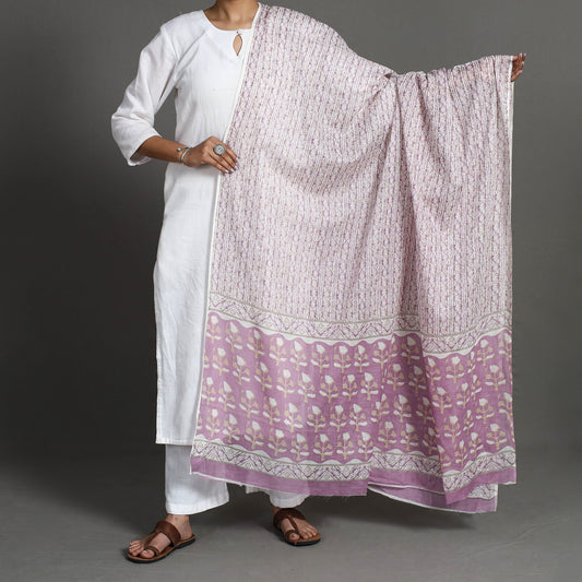 Jaipur Printed Mul Cotton Dupatta 03
