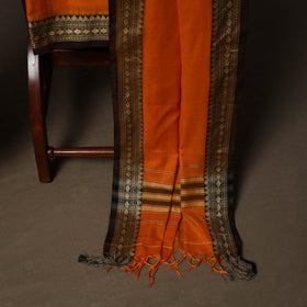 Dharwad Mercerised Cotton 3pc Unstitched Dress Material Suit Set with Woven Border 37