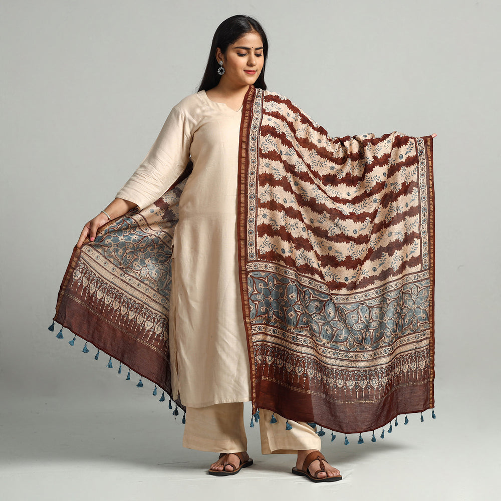 Ajrakh Dupatta