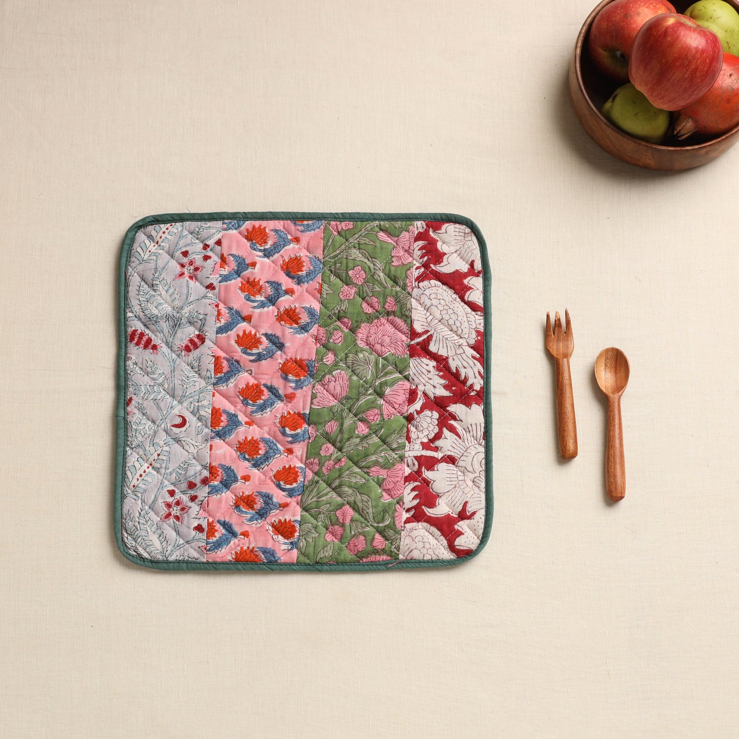 Handcrafted Patchwork Pot Holder 27