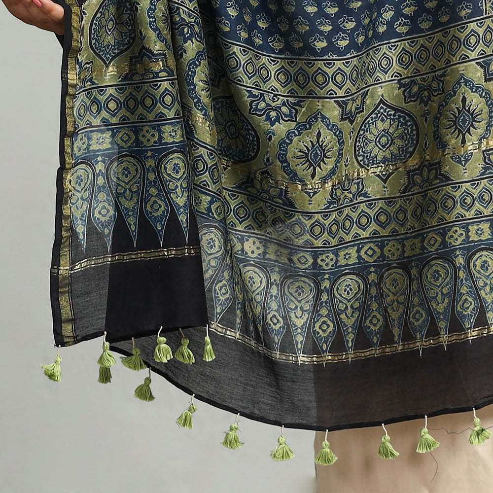 Ajrakh Dupatta