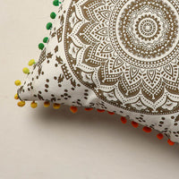 Block Printed Cushion Cover 