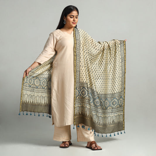 Ajrakh Dupatta