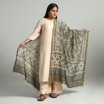 Ajrakh Dupatta