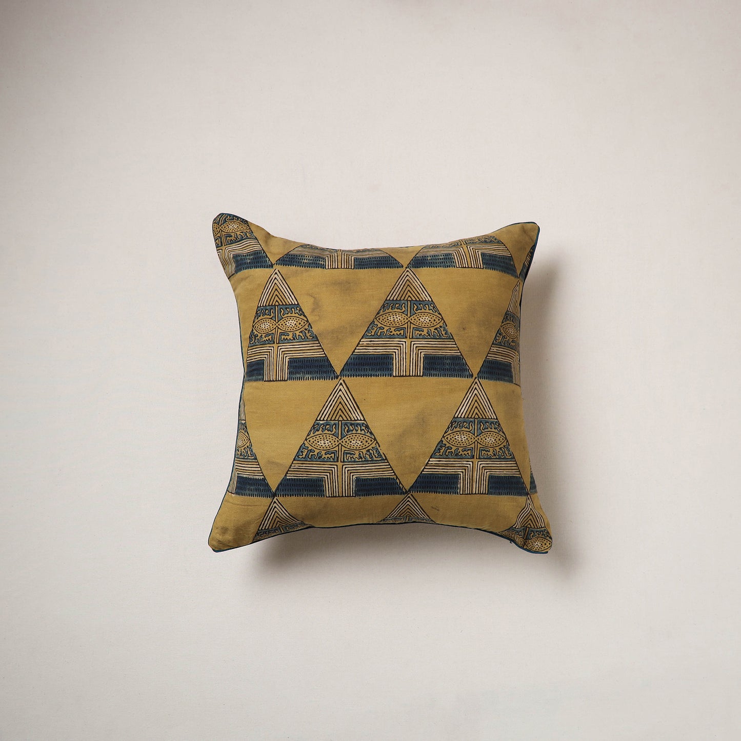 Ajrakh Print Cushion Cover (16 x 16 in) 39