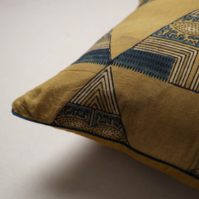 Ajrakh Print Cushion Cover (16 x 16 in) 39