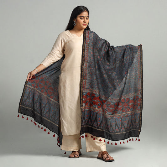 Ajrakh Dupatta