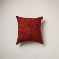 Ajrakh Print Cushion Cover (16 x 16 in) 40