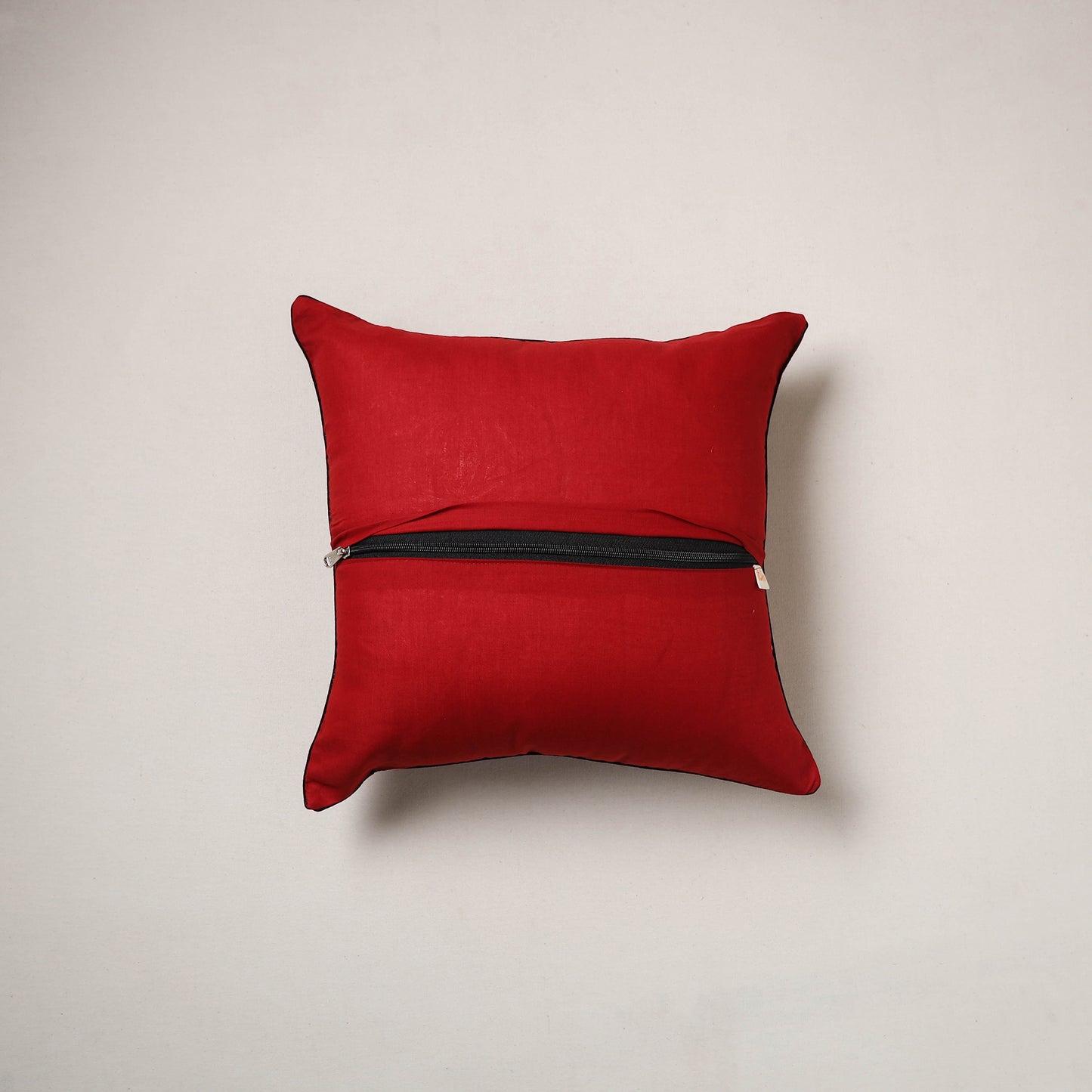 Ajrakh Print Cushion Cover (16 x 16 in) 40