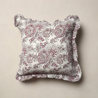 Block Printed Cushion Cover 