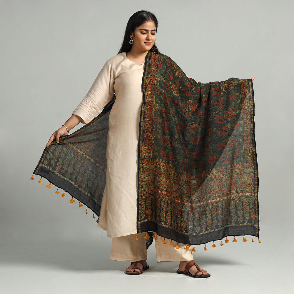 Ajrakh Dupatta