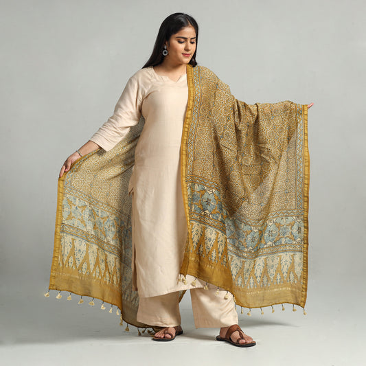 Ajrakh Dupatta