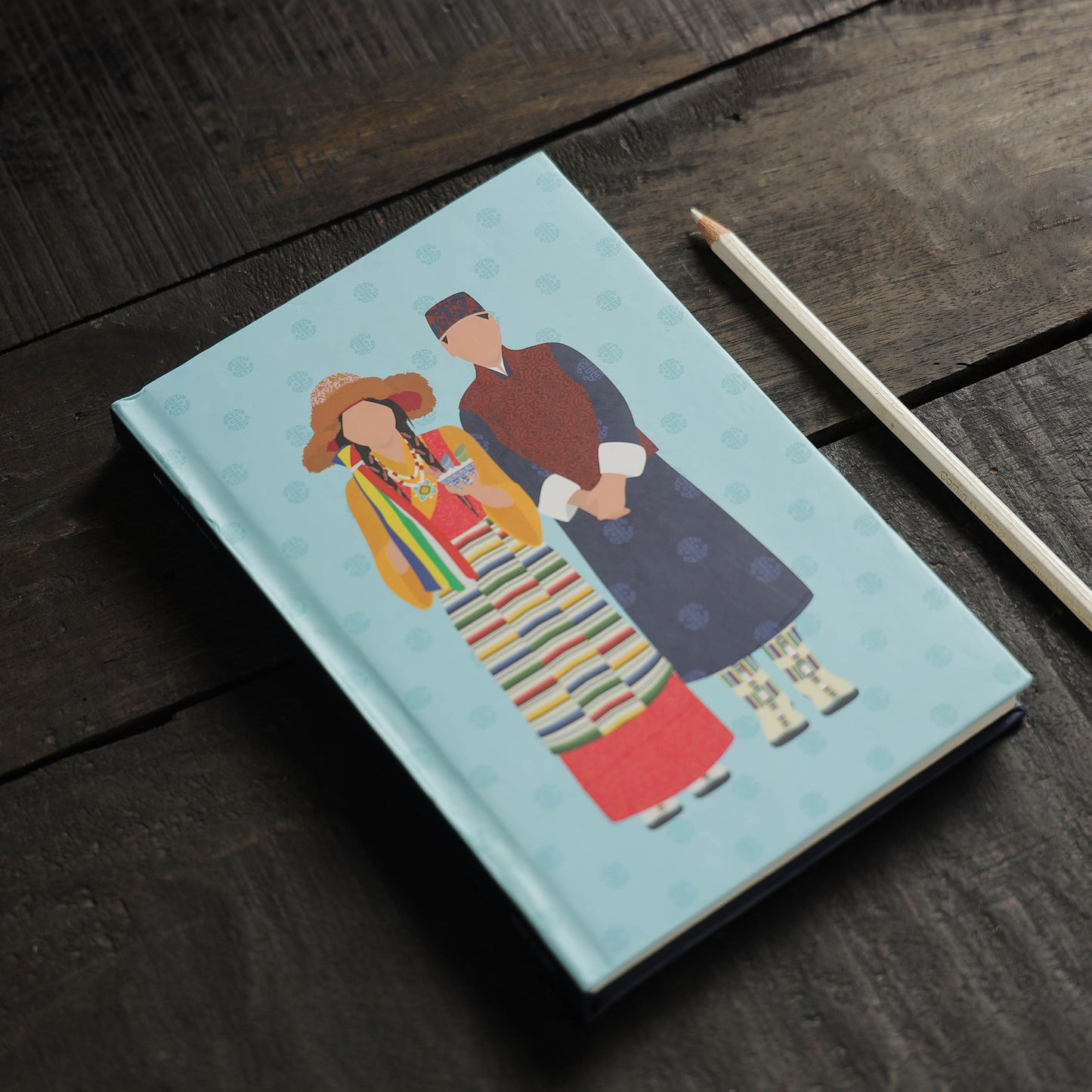 Blue - Sikkim's Bhutia Handmade Notebook