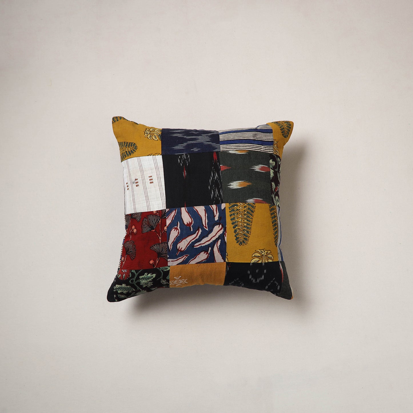 Patchwork Cushion Cover (16 x 16 in) 47