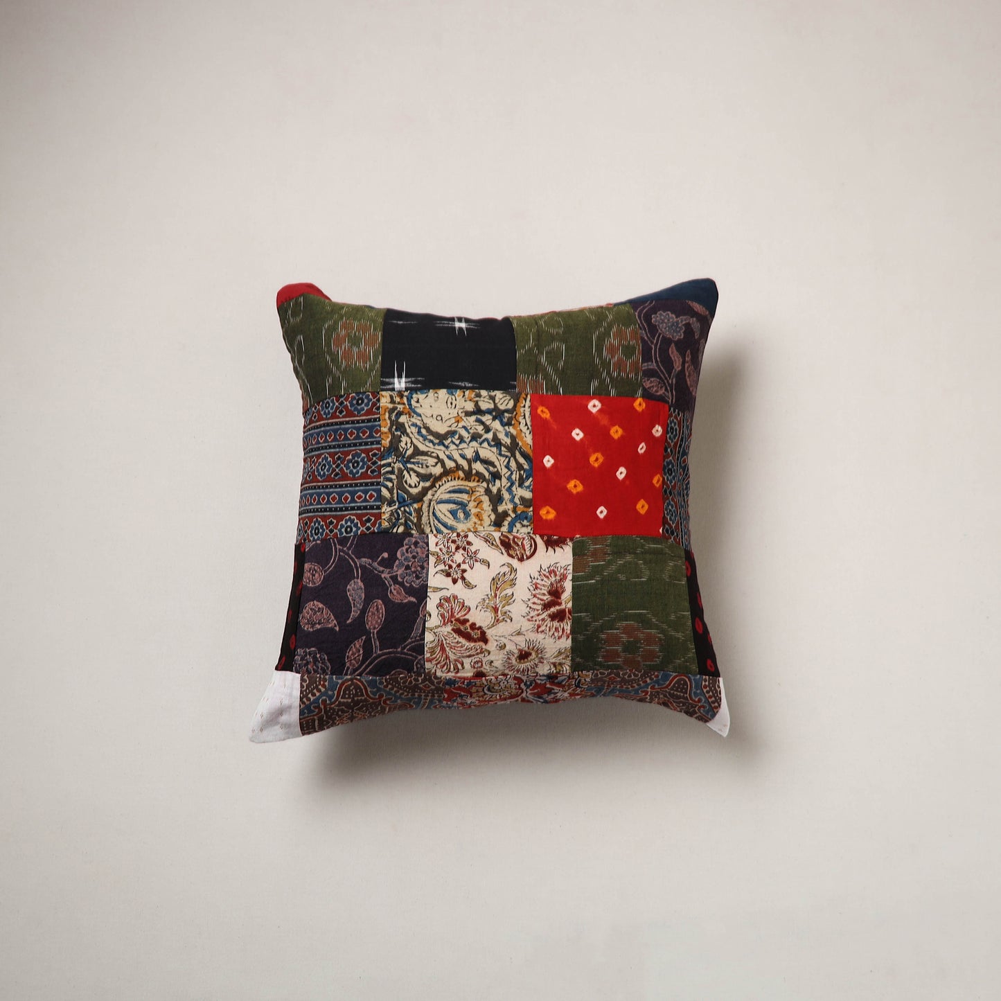 Patchwork Cushion Cover (16 x 16 in) 48
