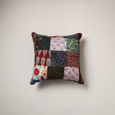 Patchwork Cushion Cover (16 x 16 in) 49