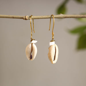 Handcrafted Seashell Earrings 20