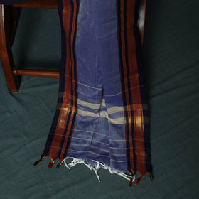 Dharwad Cotton 3pc Unstitched Dress Material Suit Set with Woven Zari Border 97