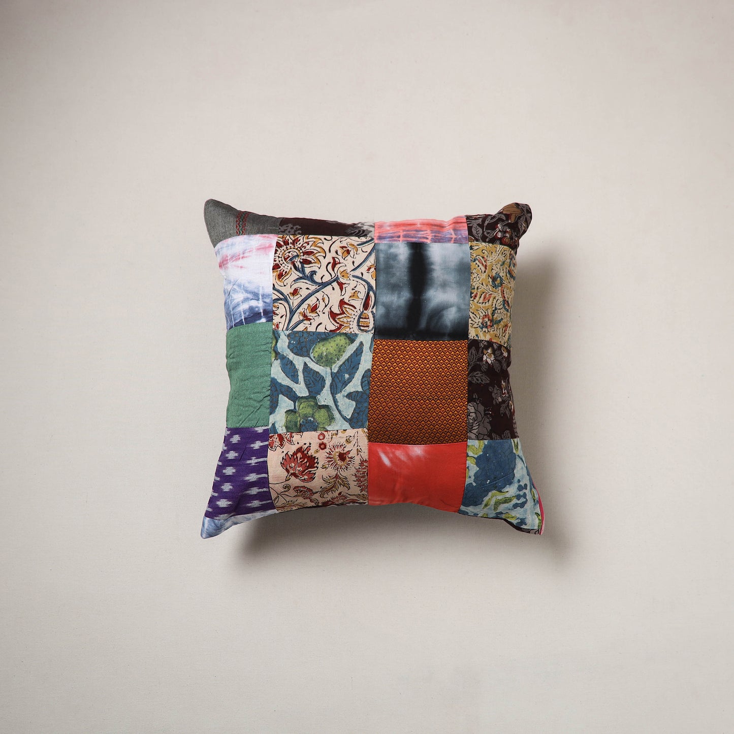 Patchwork Cushion Cover (16 x 16 in) 51